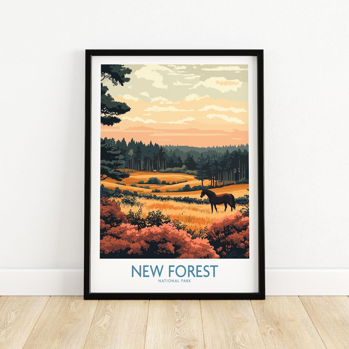 New Forest England National Park, Travel Poster - Image 5
