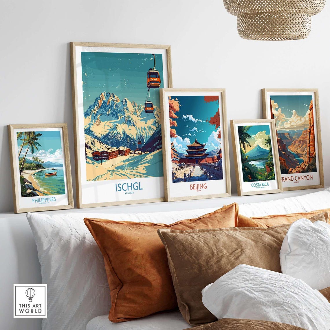 Ischgl Ski Resort Poster, Winter Sports Artwork - Image 3