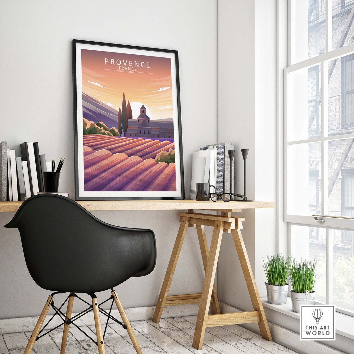 Provence France Travel Poster, Home Decor Art Print - Image 4