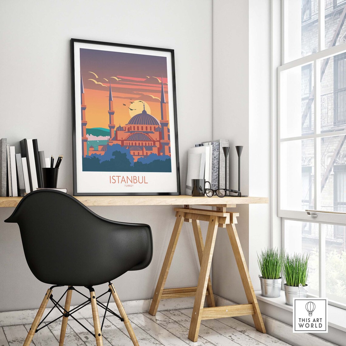 Istanbul Gift Poster Print - Image 4