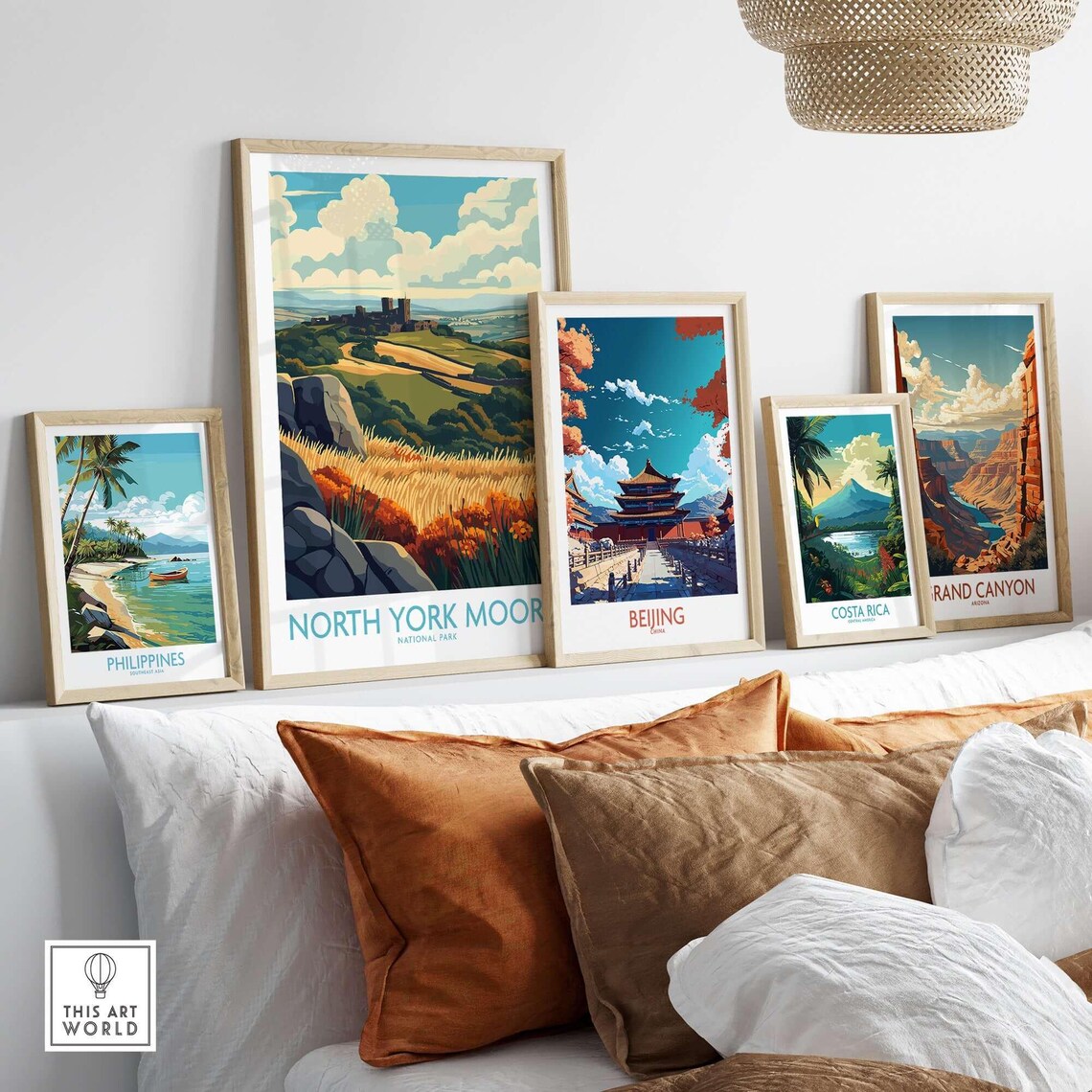 North York Moors National Park Art Print - Image 3