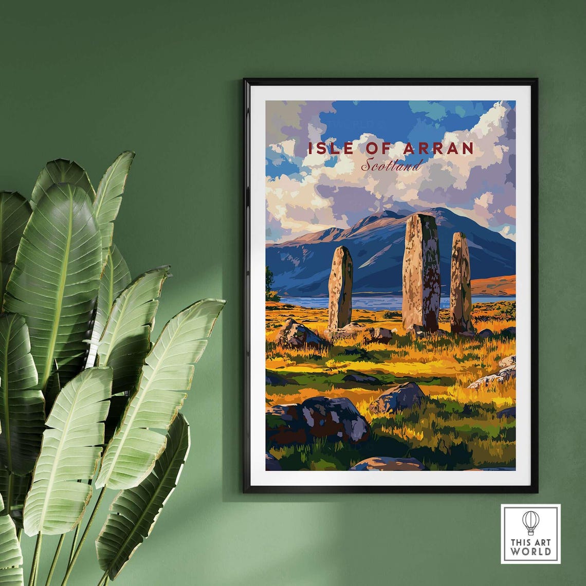 Isle of Arran - Vintage Travel Poster - Image 2