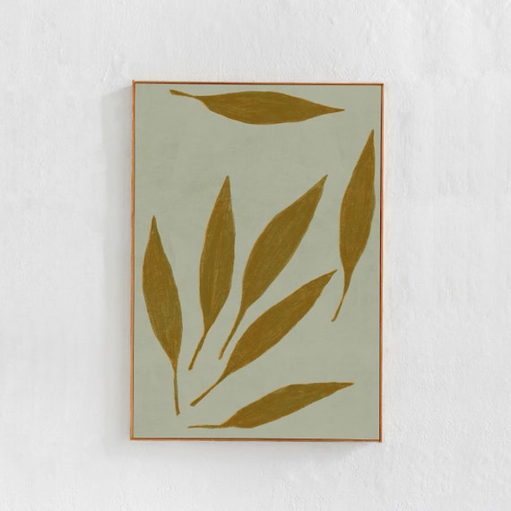 Abstract Botanical - Scandi Style