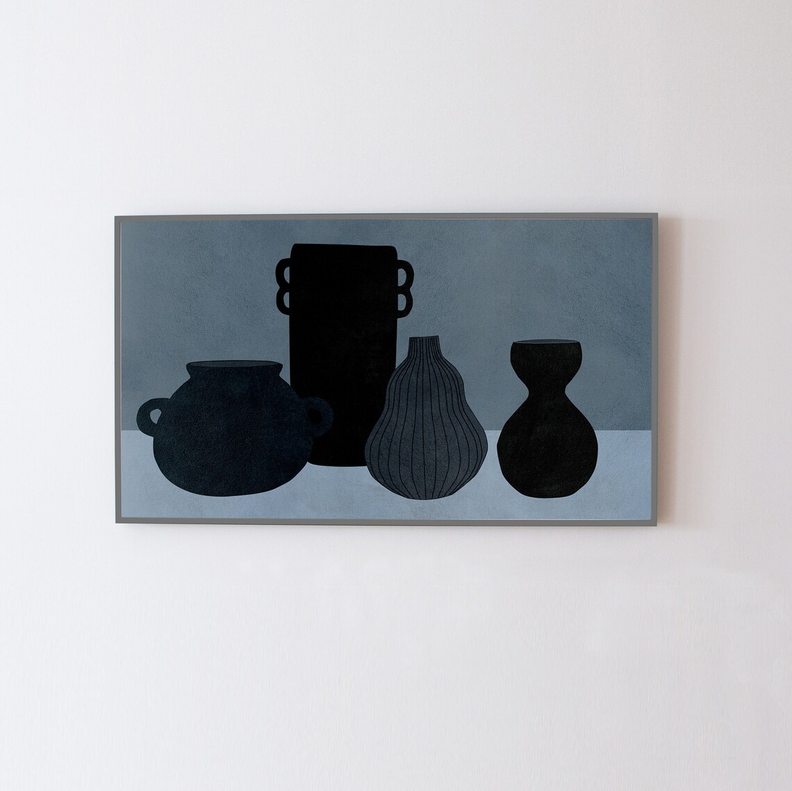 Vases Frame TV Art, Modern Contemporary Poster