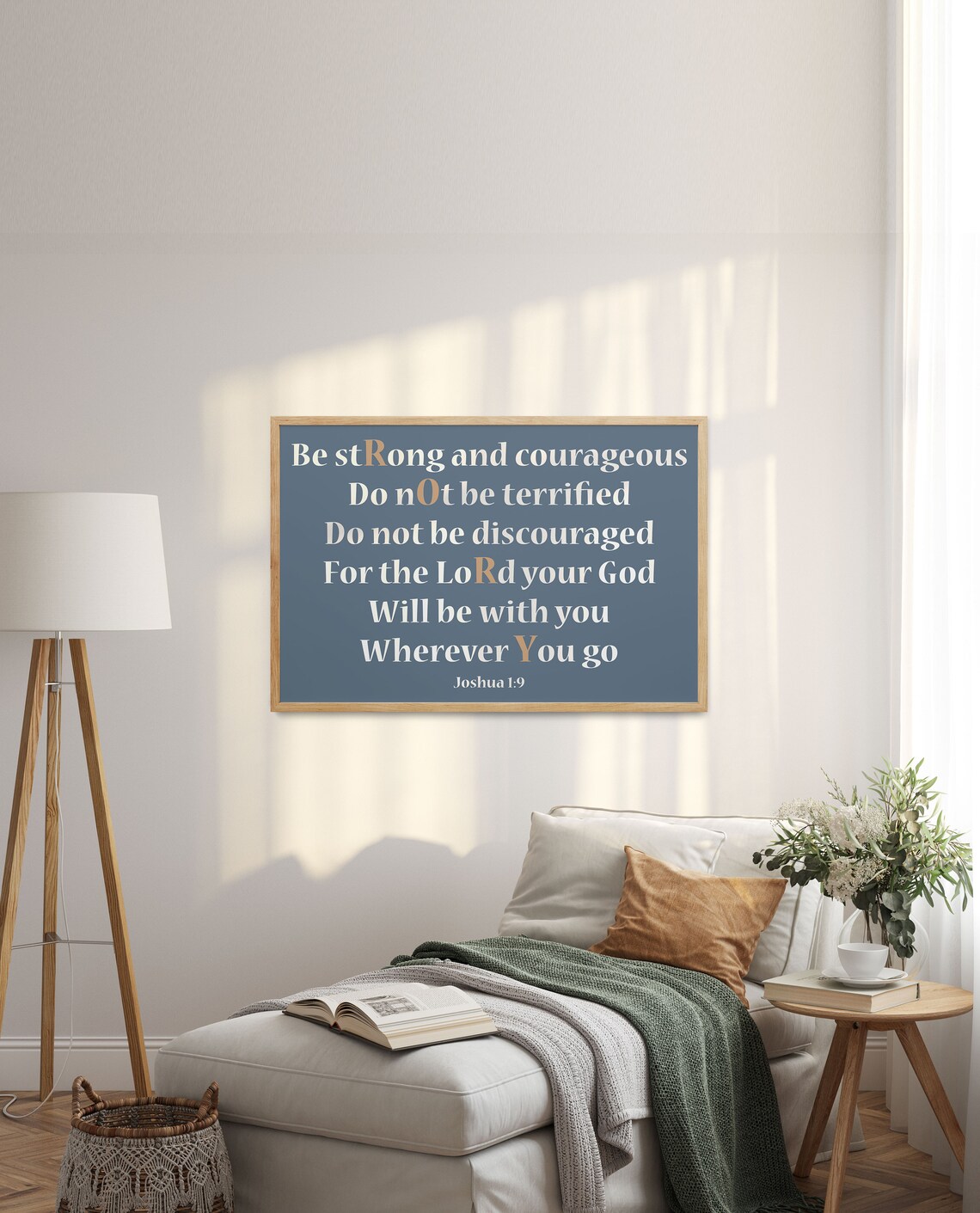 Rory Personalized Scripture Baptism Communion Art Print - Image 2