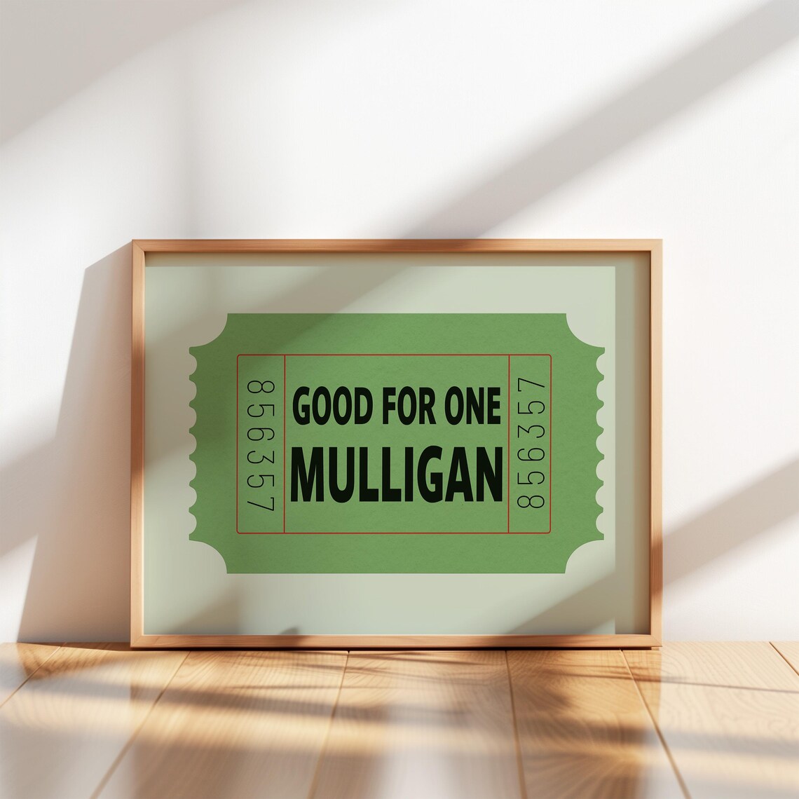 Golf Humor Vintage Cute Golfing Poster Print