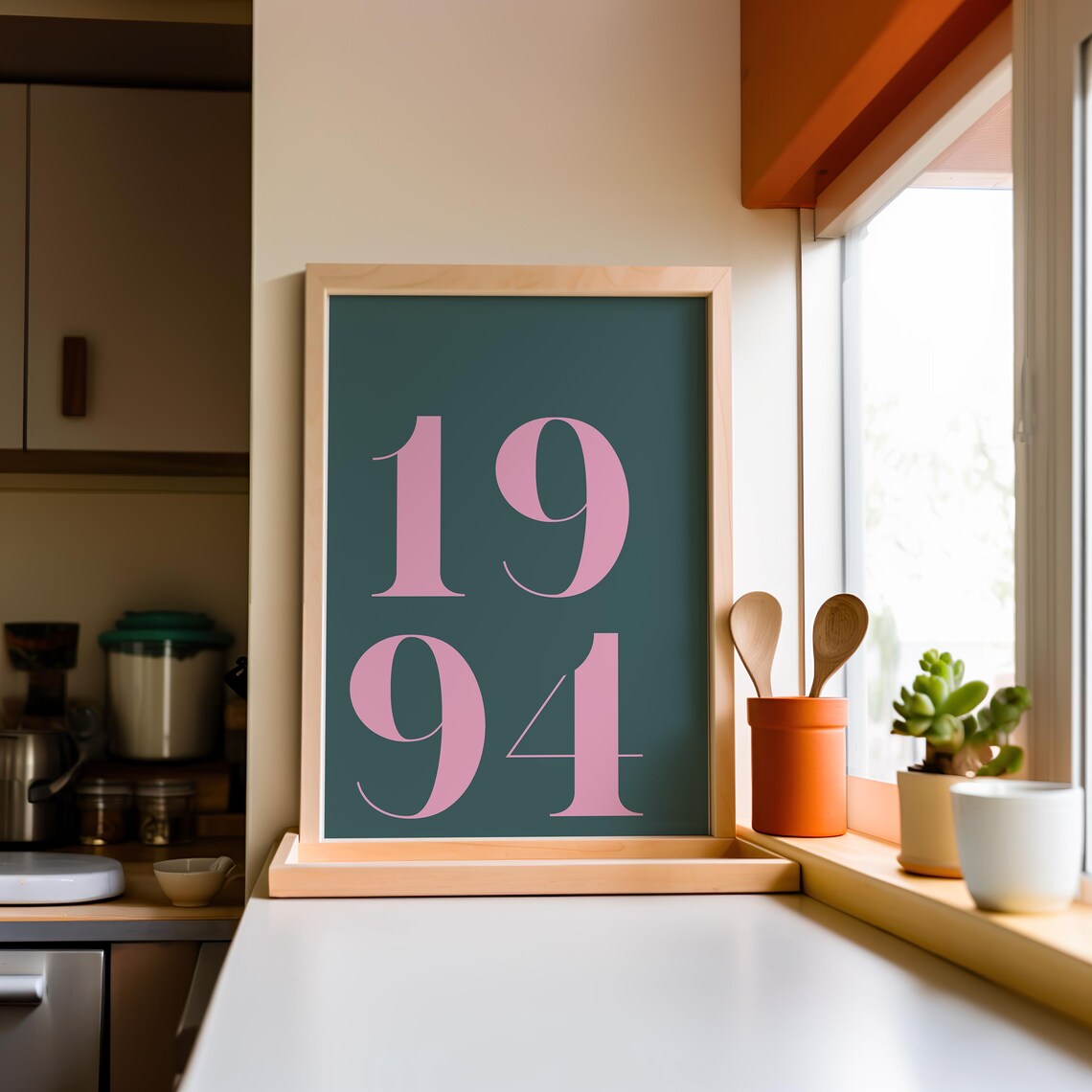 Retro 1994 Birthday, Thirty Poster Print - Image 3