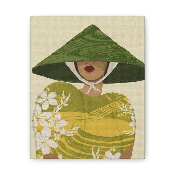 Philippines Poster Canvas Stretched Filipino Home Art Rice Terraces Sampaguita Print