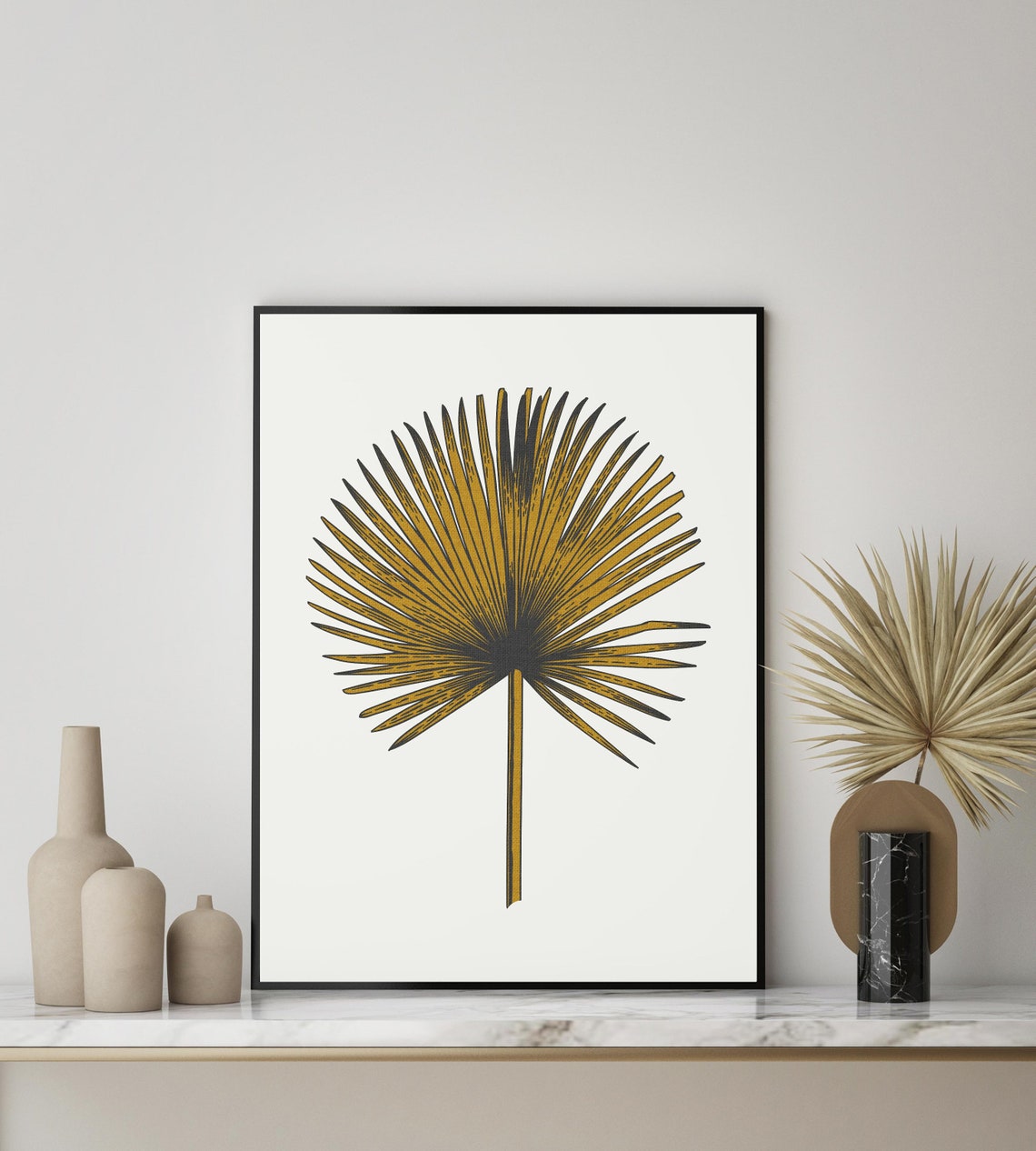 Yellow Botanical Art Print, Botanical Wall Art - Image 3