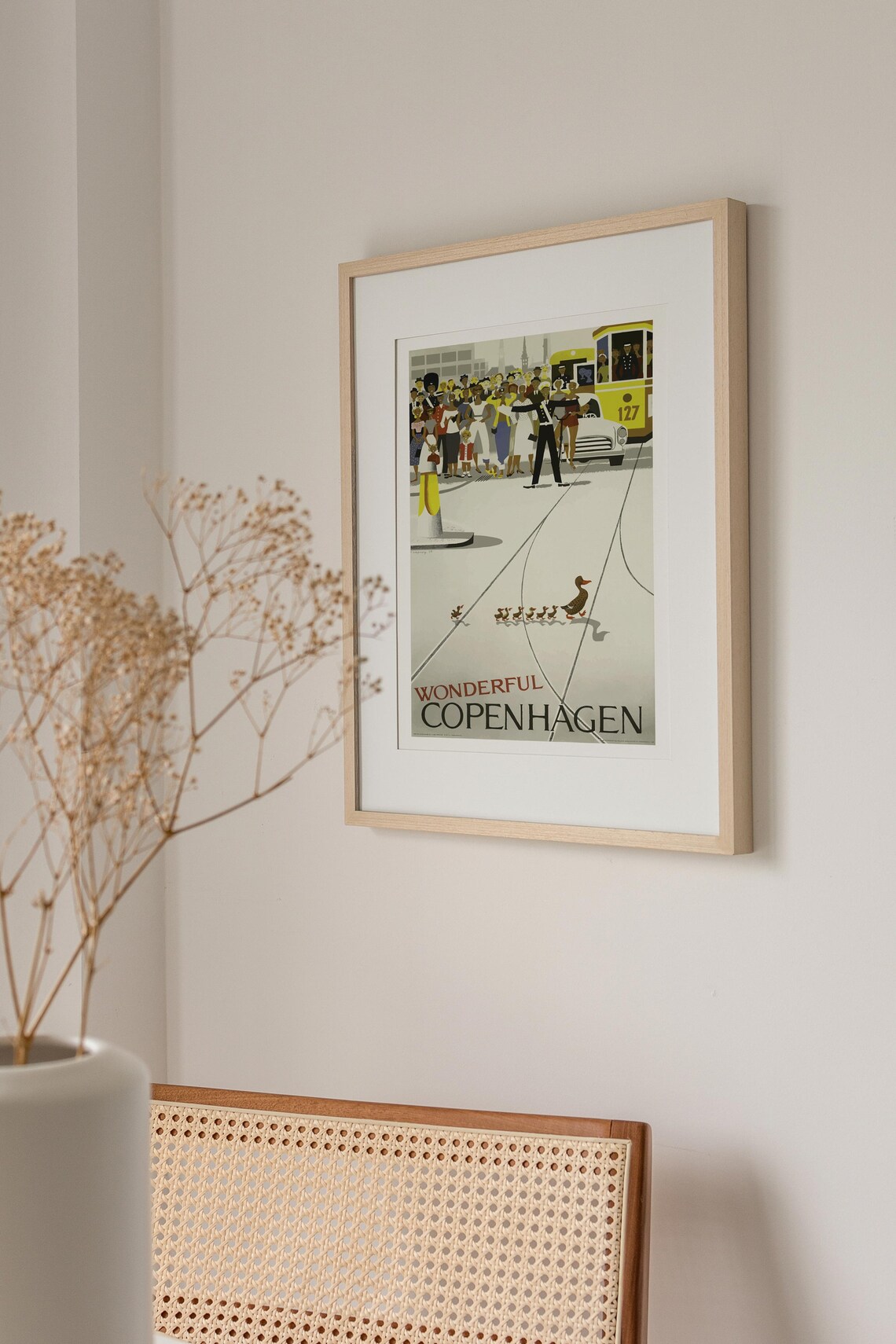 Copenhagen Travel Poster, Copenhagen Art - Image 4