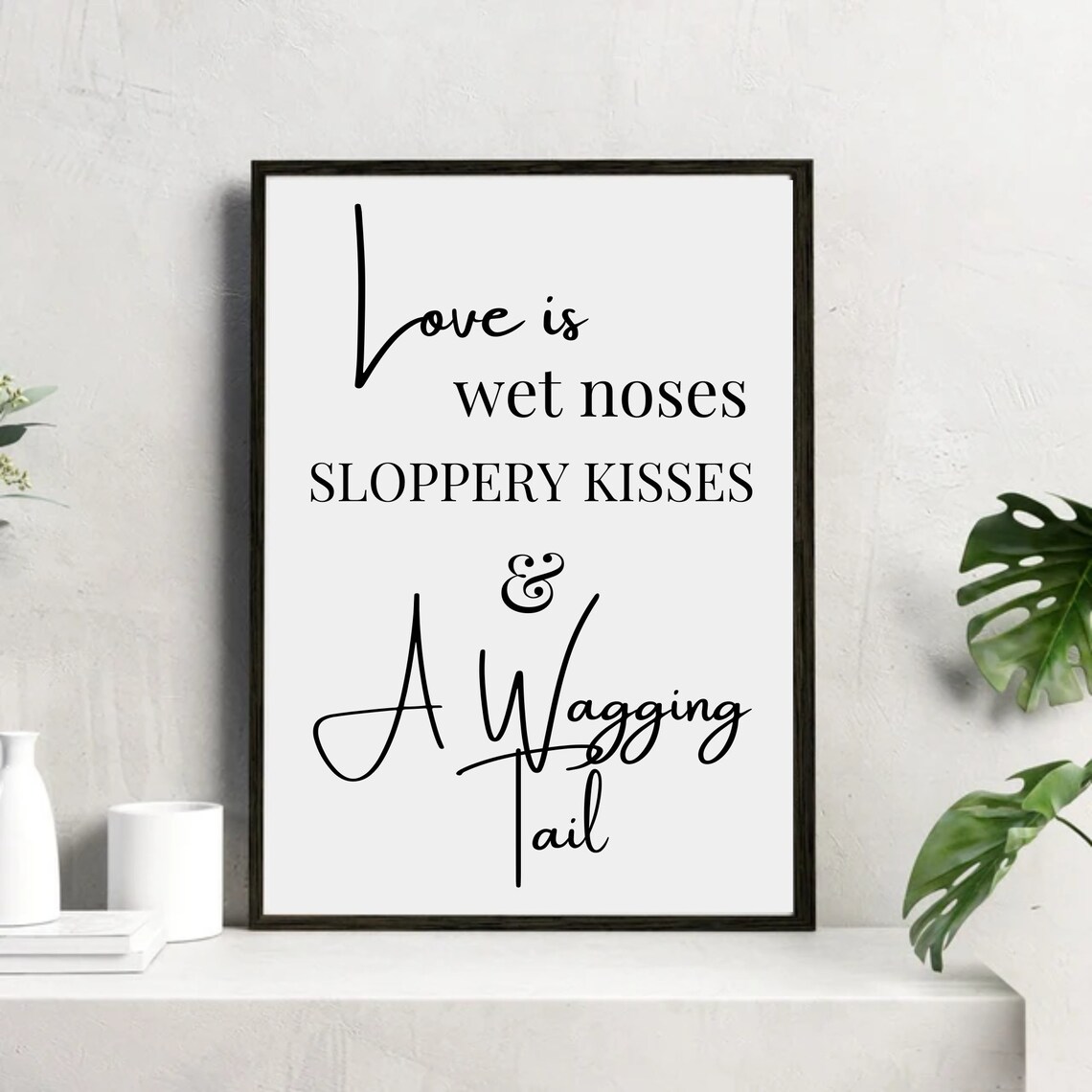 Dog Grooming Salon Poster Print, Pet Groomer Decor
