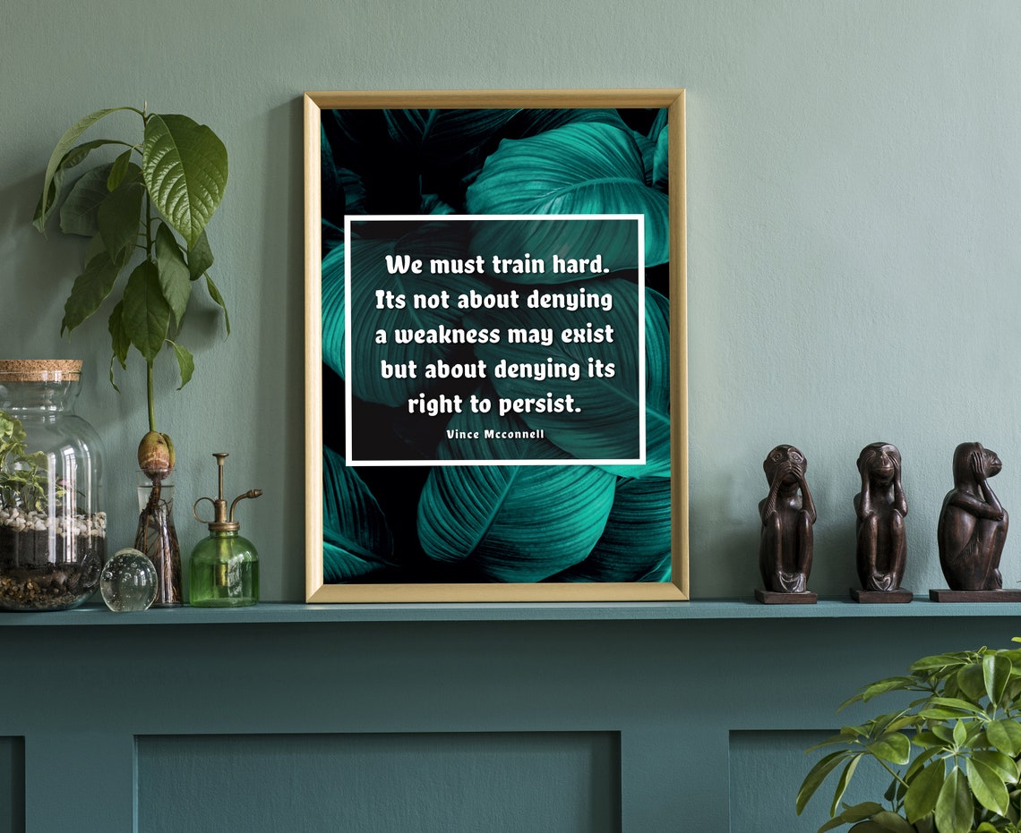 Gym Wall Art Gym Poster Gym Quote Gym Dcor Home Gym Home Gym Dcor Home Gym Poster Inspired Poster Fitness Dcor Motivational Quote - Image 3