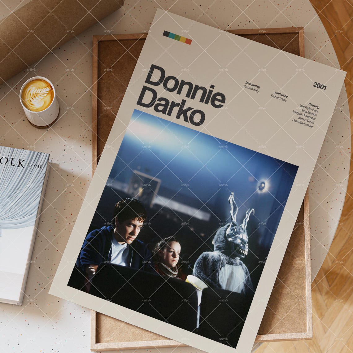 Donnie Darko Vintage Retro Poster Donnie Darko Movie Print Donnie Darko Wall Art Retro Vintage Movie Poster Retro Movie Poster - Image 3