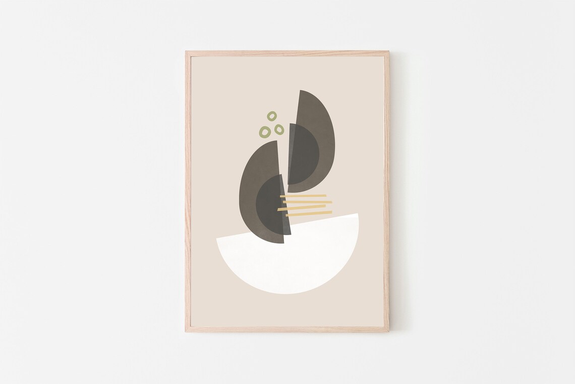Congee With Thousand Year Old Egg, Modern Chinese Art Print
