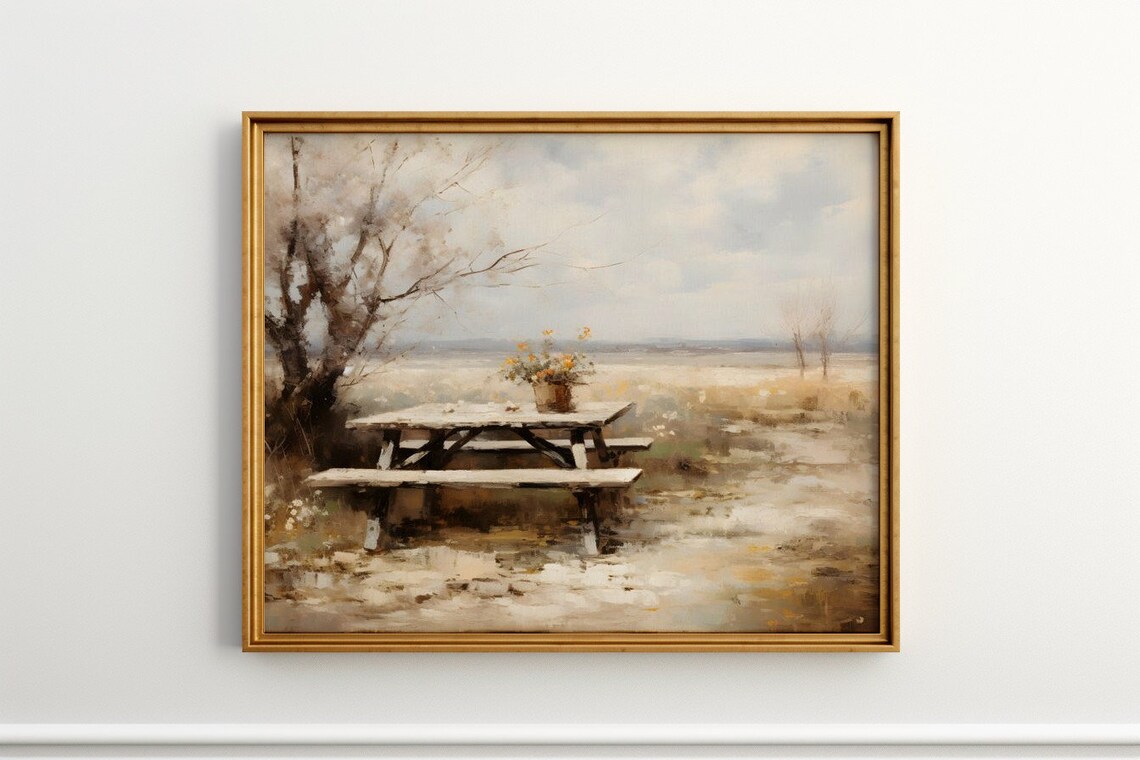 Solace In The Waning Season, Rustic Vignette