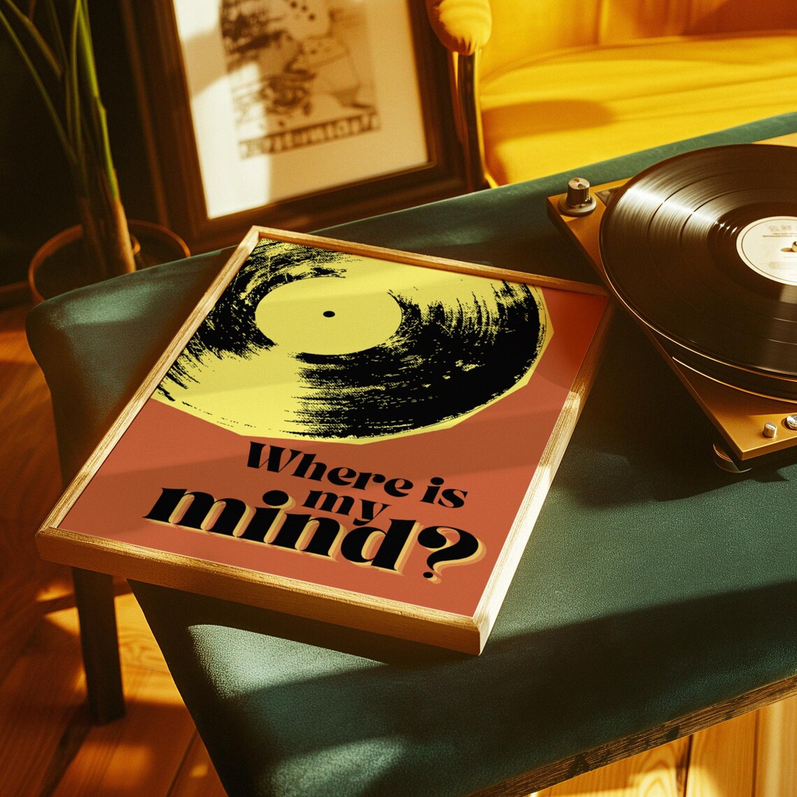 Retro Music Poster, Indie Band Wall Art - Image 4
