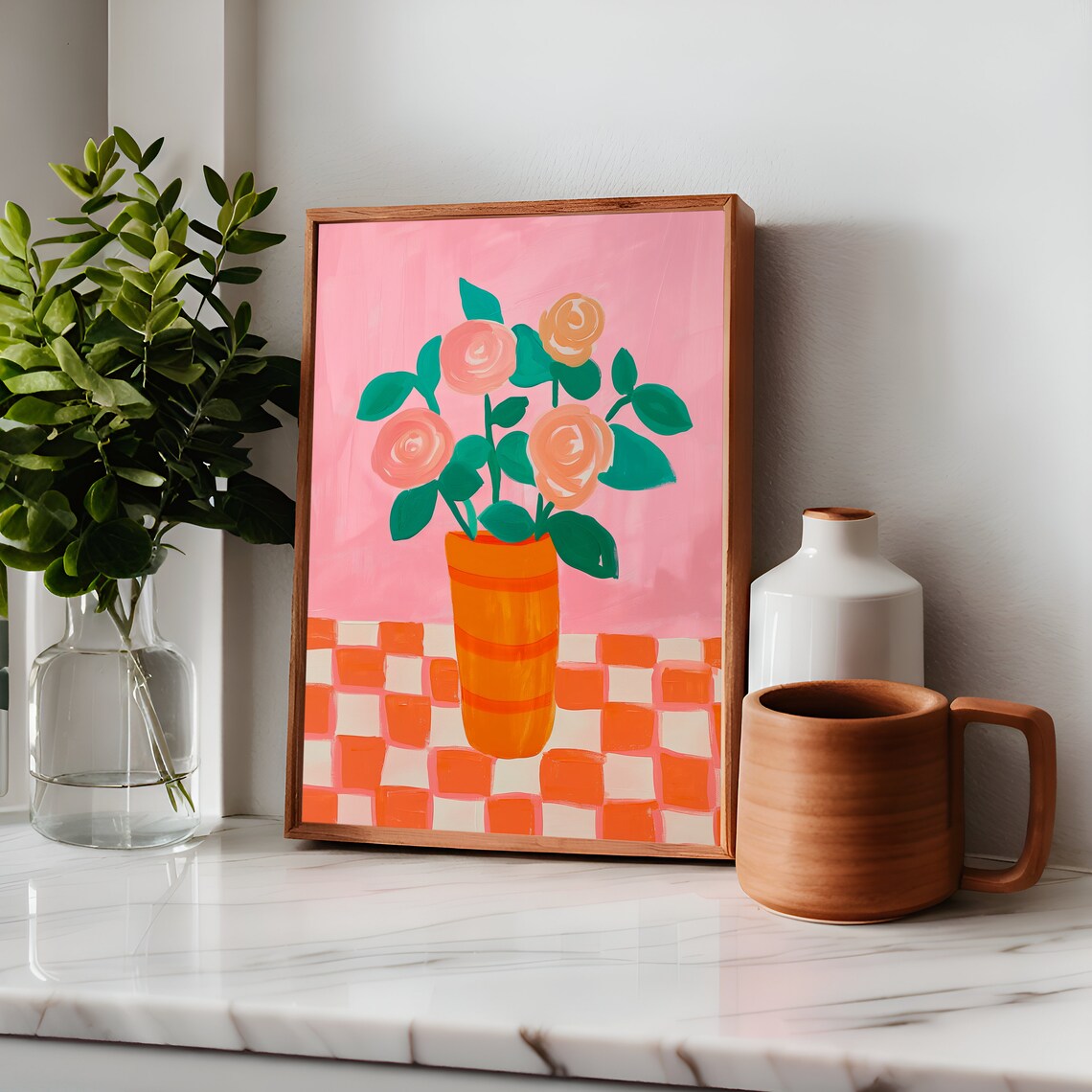 Matisse Flower Market Poster, Retro Botanical Art Print - Image 5