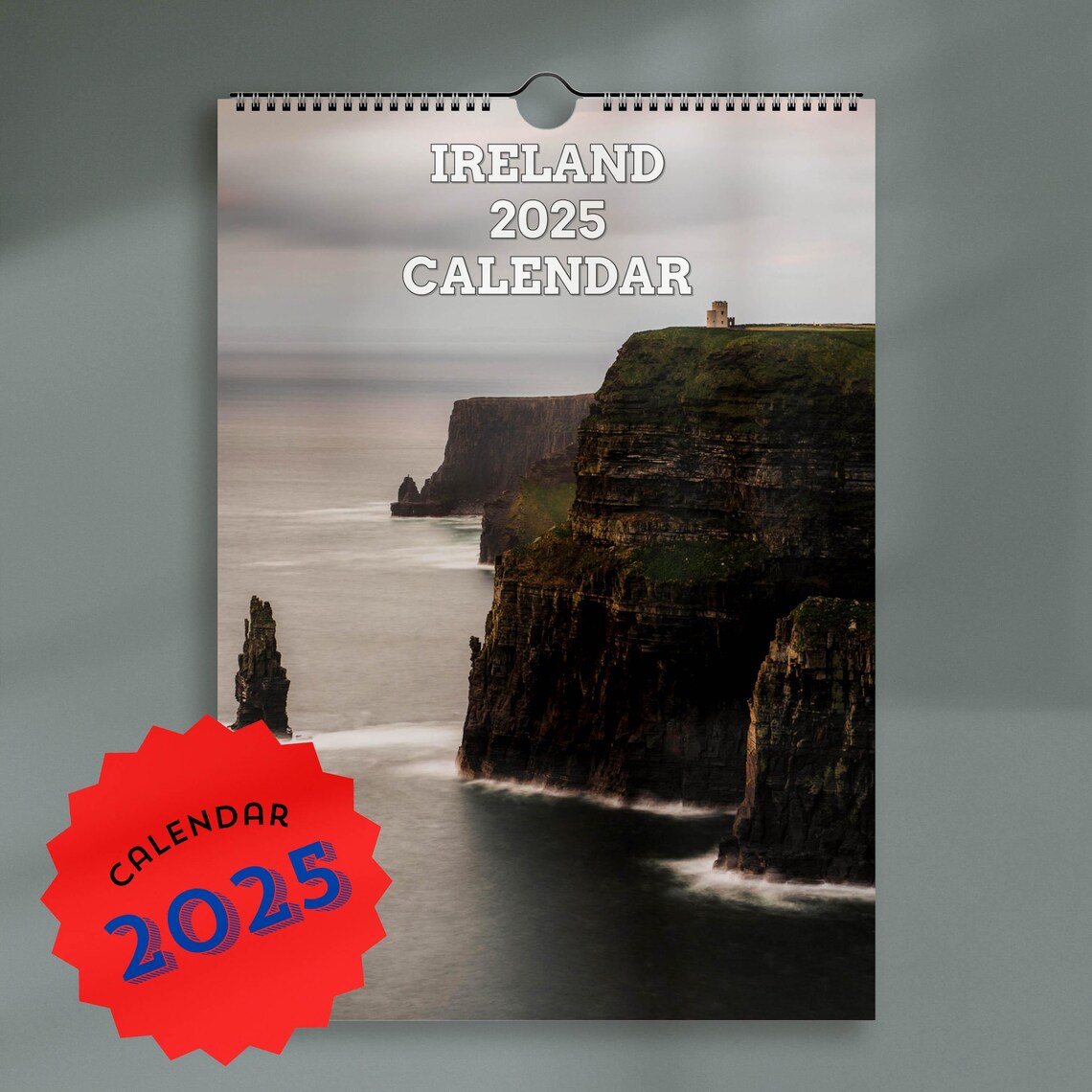 Ireland Calendar, Landscape Photography Travel Poster