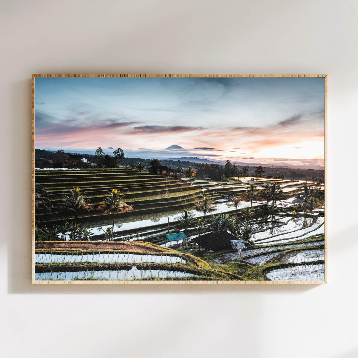 Jatiluwih Rice Terraces, Bali Landscape Art Print