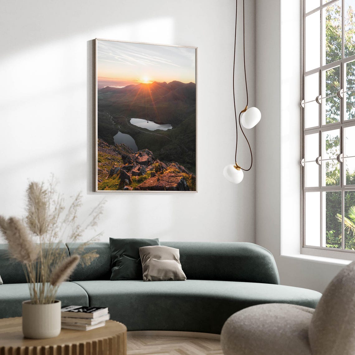 Carrauntoohil Sunrise Golden Light Summit Kerry Ireland Poster - Image 2