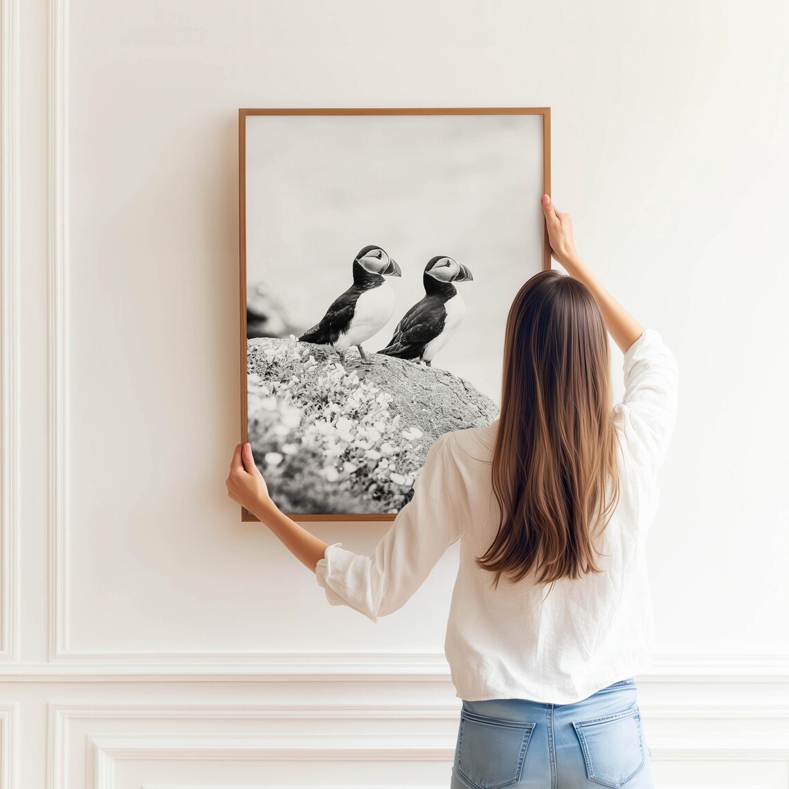 Irish Sea Puffins, Saltee Islands Nature Photo Print - Image 3