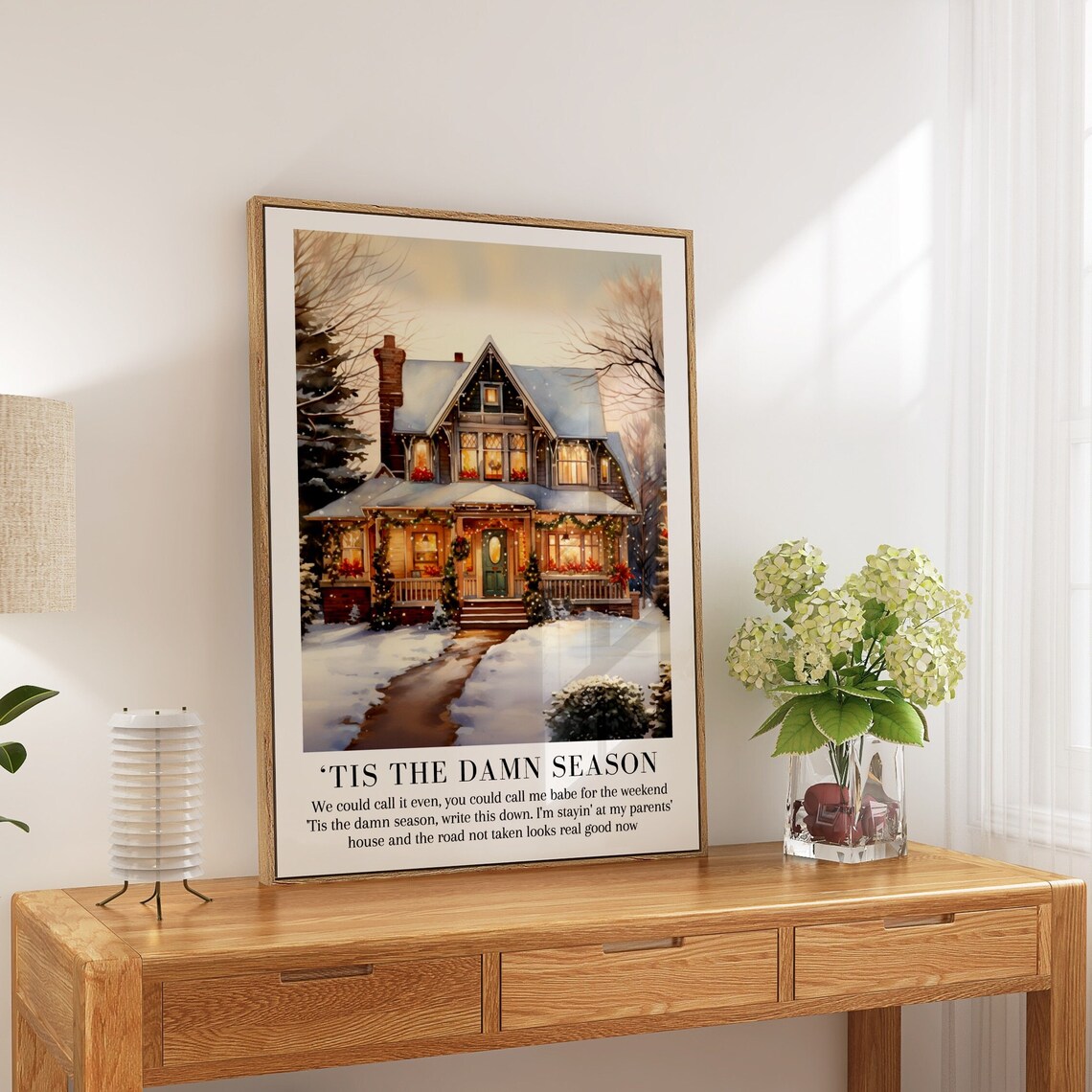 Tis The Damn Season Evermore Album Poster Art Print - Image 3