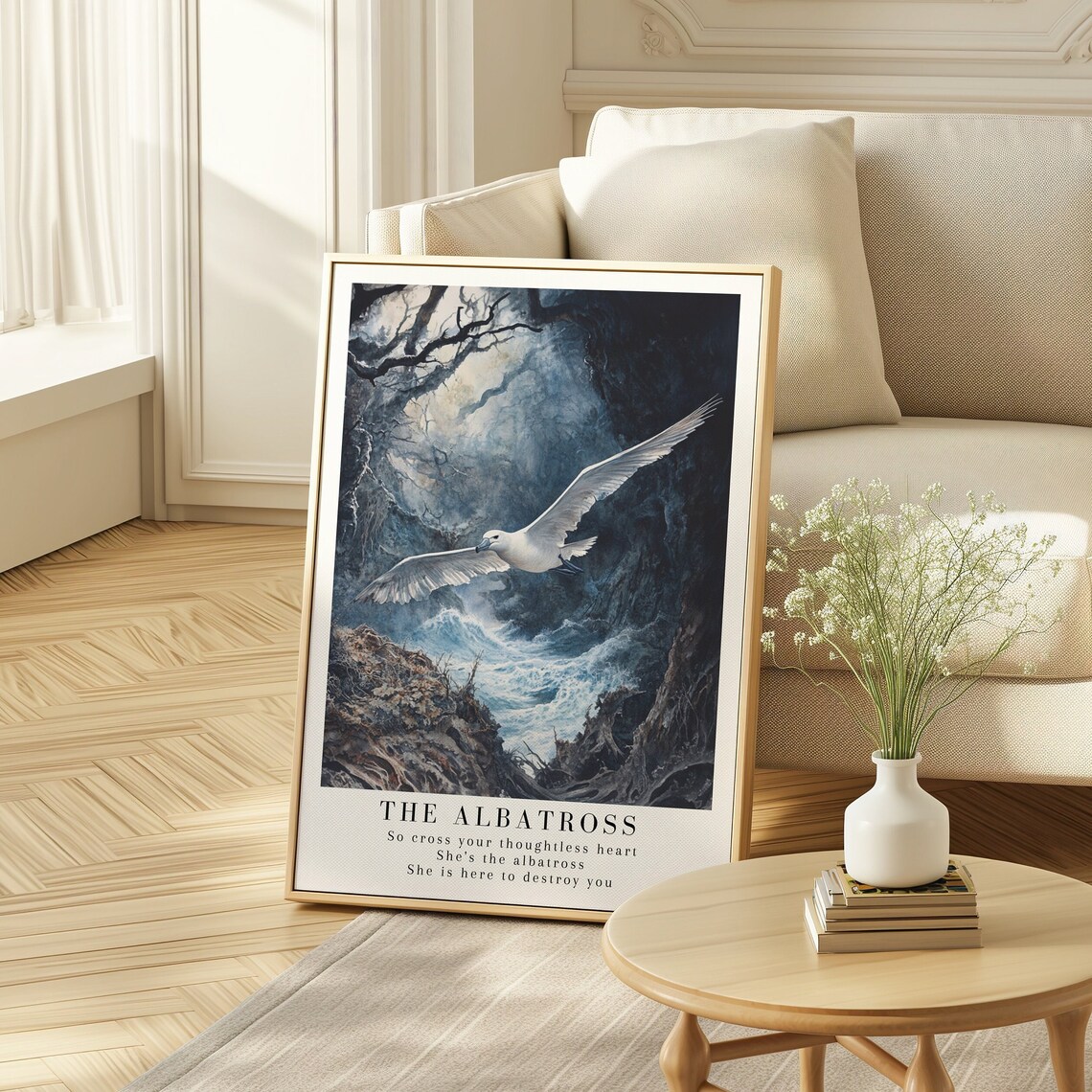 Taylor Swift The Albatross Stormy Sea Seabird Watercolor Poster - Image 2