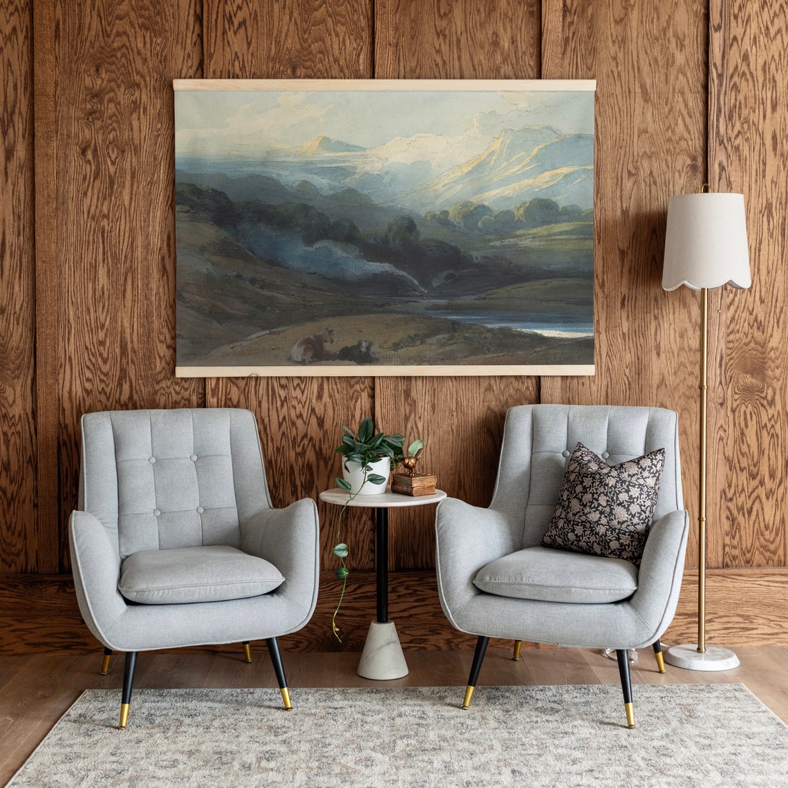 Oversized Wall Art Tapestry Mountain Wall Art Oversized Wall Art Living Room Extra Large Living Room Decor 229 - Image 3