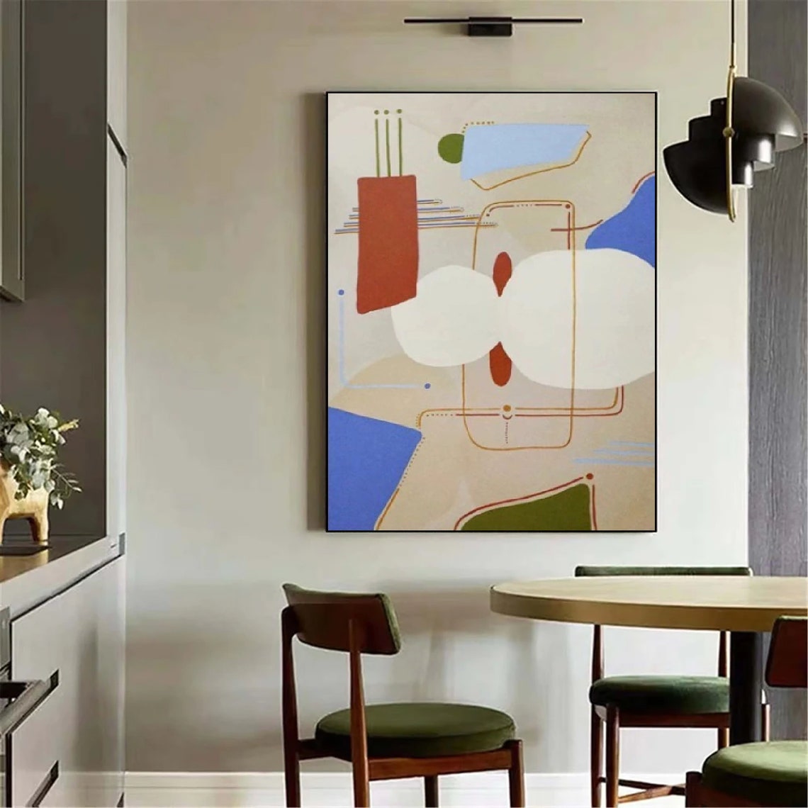 Neutral Beige Minimalist Painting Beige Wall Art White Abstract Art Texture Painting Beige Abstract Painting On Wabi Sabi Wall Art - Image 5