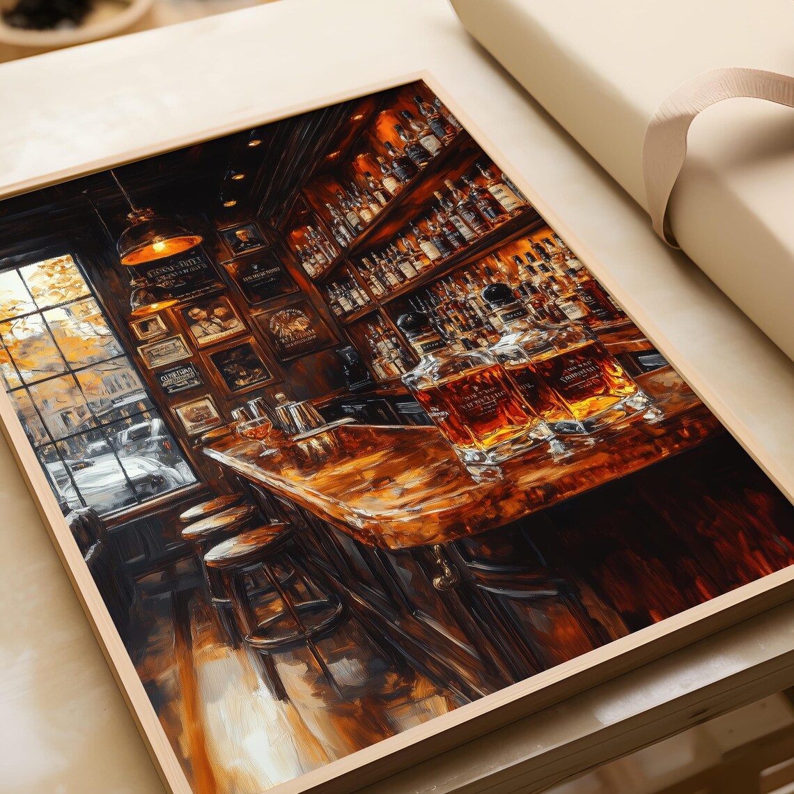 Vintage Bar Wall Art Whiskey Bar Decor Poster - Image 4