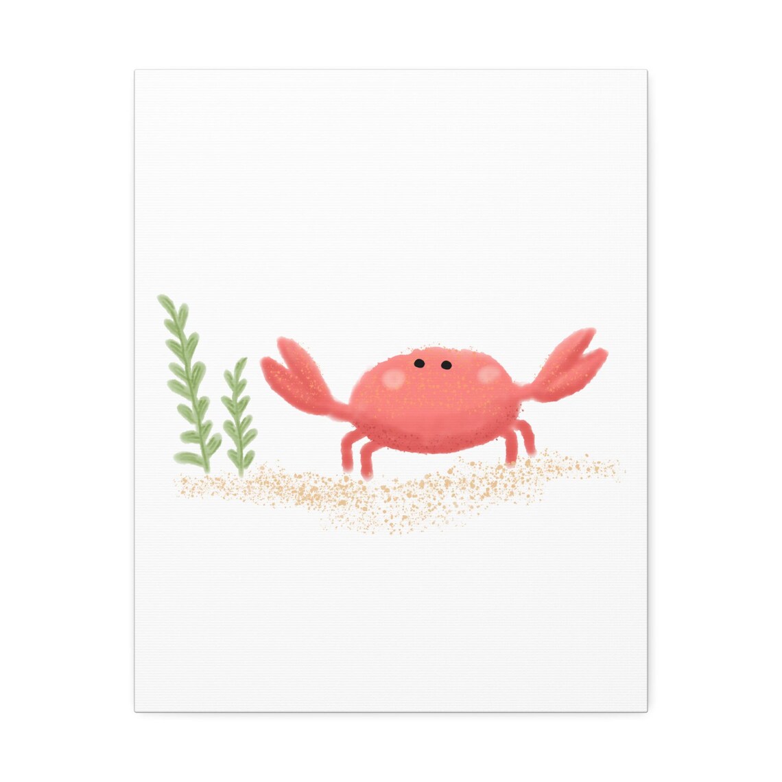 Crab Canvas 12x16 - Image 2