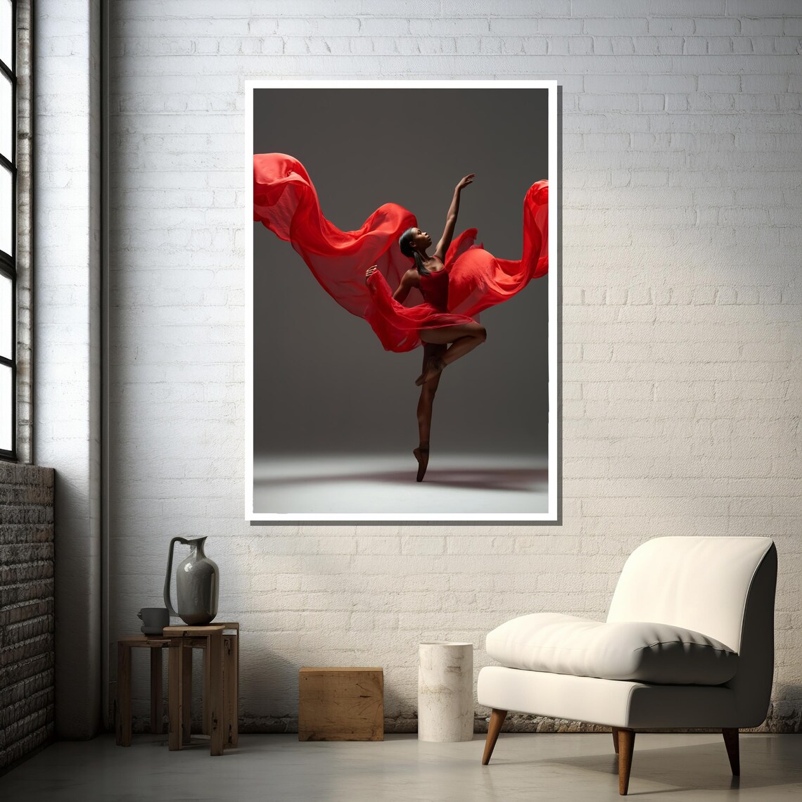 Graceful Ballerina - Minimalist Travel Poster - Image 2