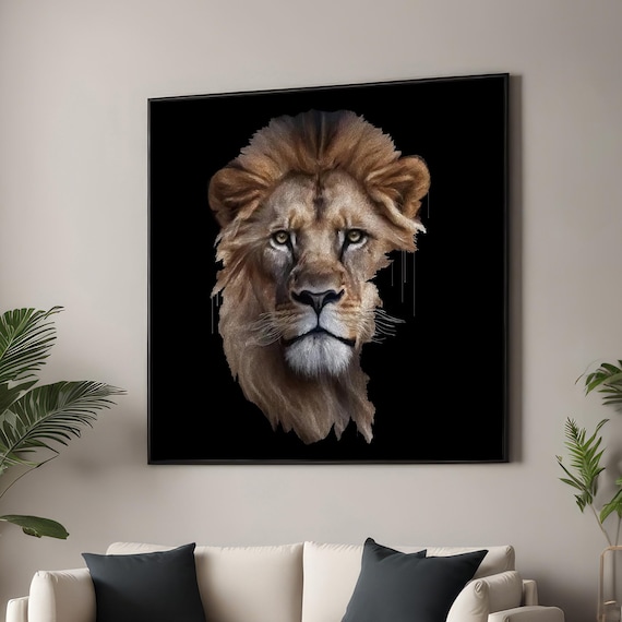 Majestic Lion by Van Hargen, Wildlife Art
