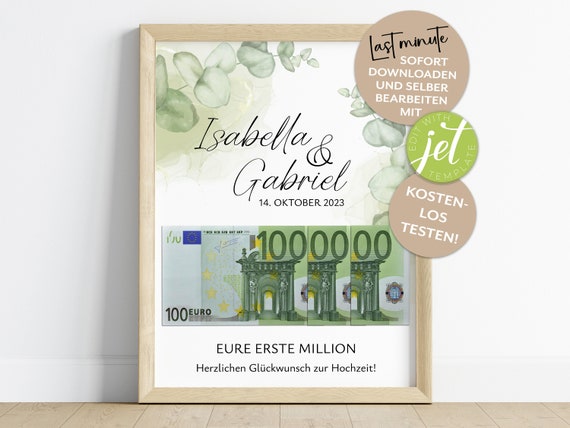 Last Minute Wedding Gift Cash Gift Wedding Gift For The Bride And Groom Pdf Picture Of Giving Money