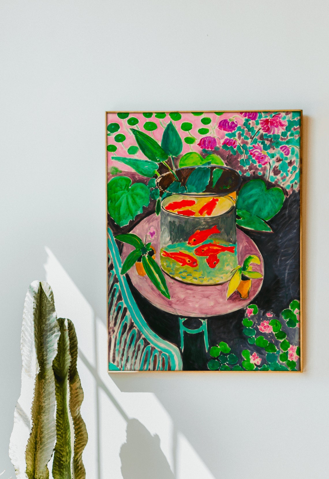 Henri Matisse Le Poisson Rouge Modern Full Bleed Artwork Poster - Image 2