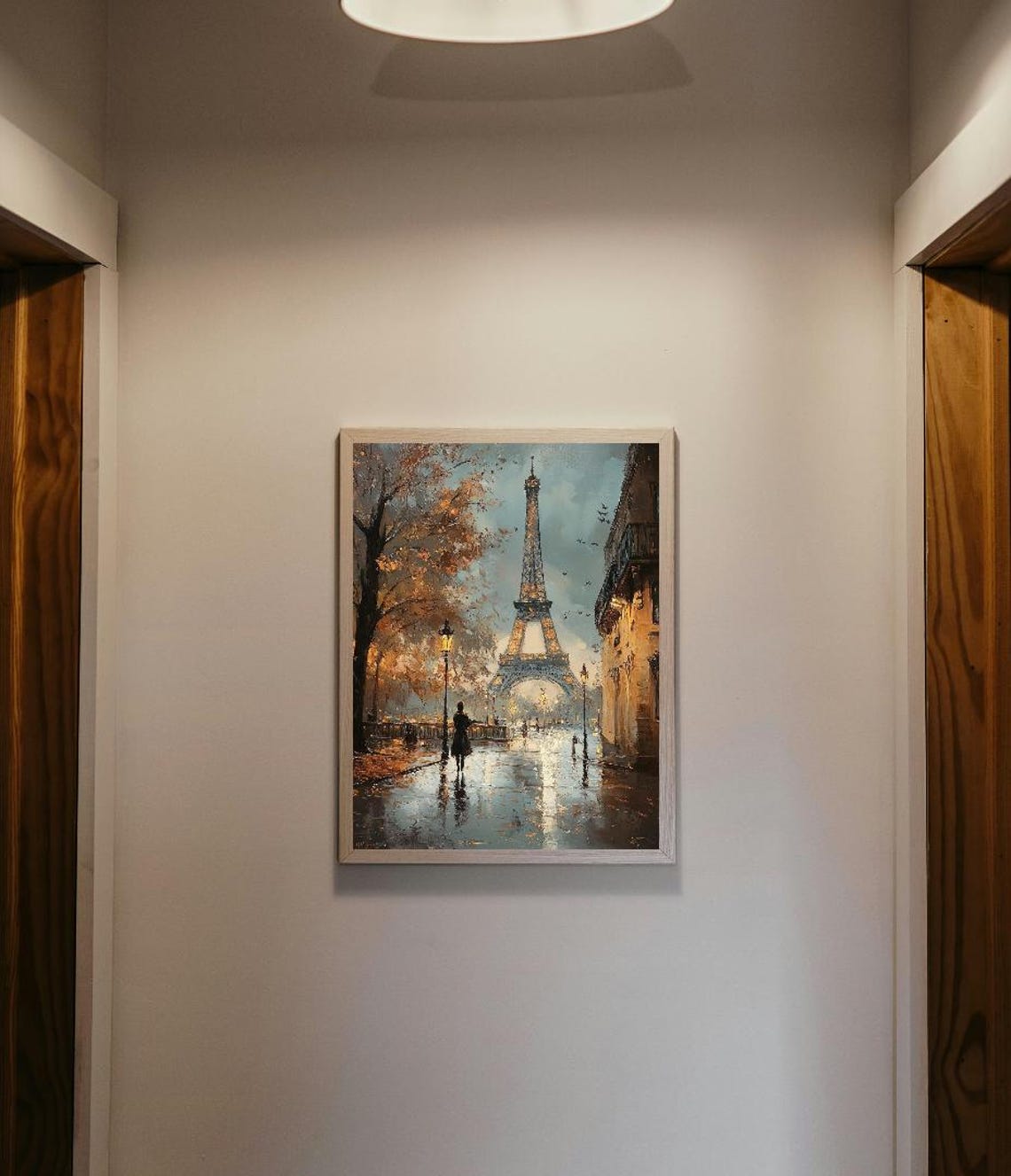 Eiffel Tower Travel Poster