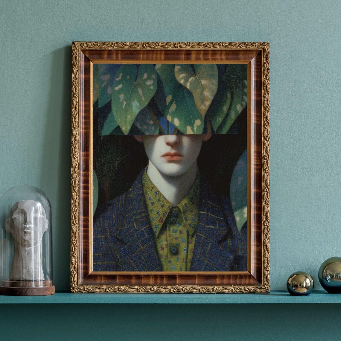 Harrison Hides No1 Unique Canvas Art Print