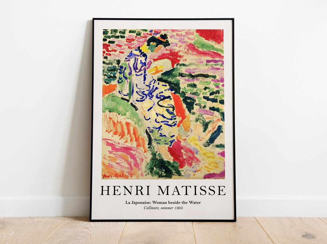 Matisse La Japonaise Art Print, French Modern Art