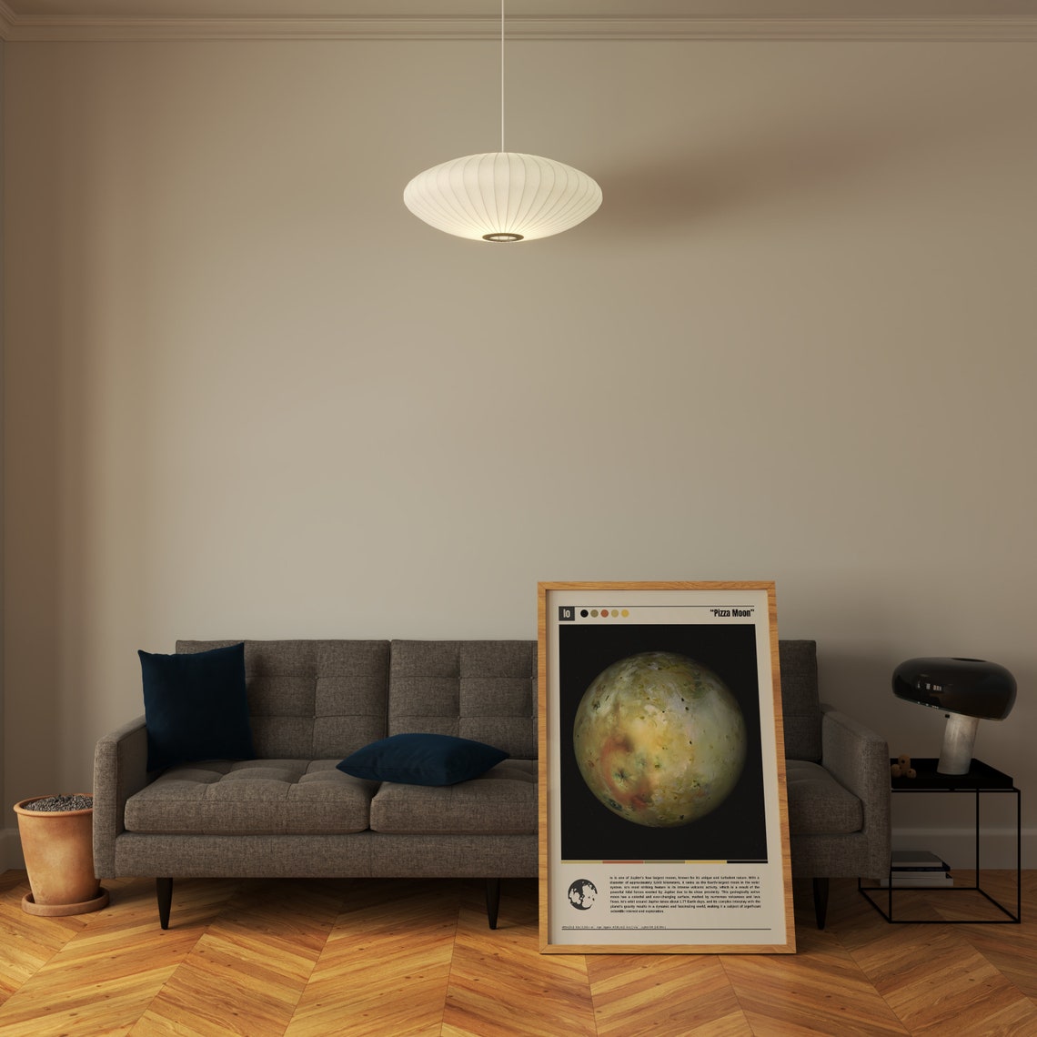 Io Poster Io Print Io Wall Art Io Decor Io Photo Io Art Io Moon Moon Decor Moon Print Outer Space Decor Planet Poster - Image 5