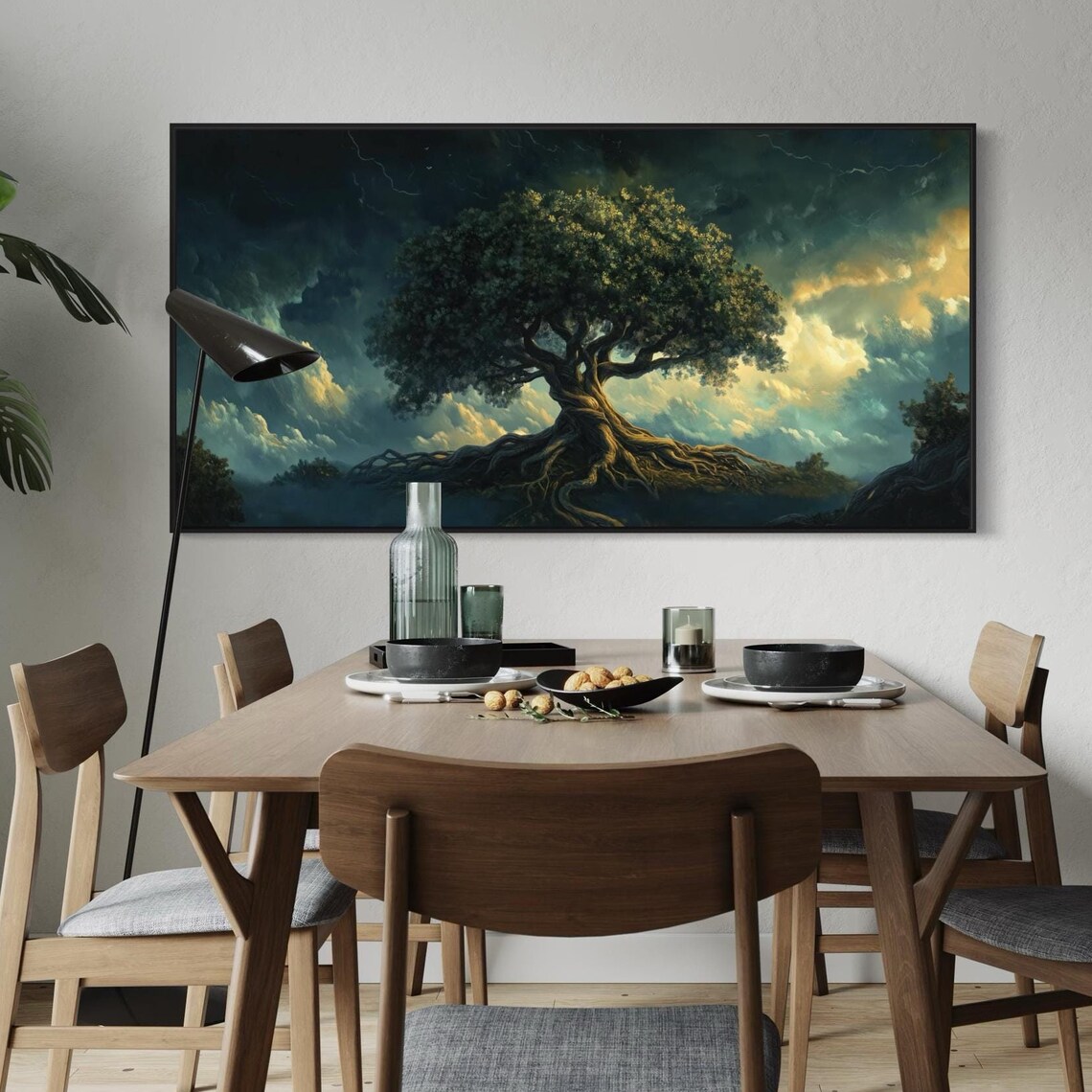 Tree Of Life Art Print, Rustic Spiritual Landscape - Image 5