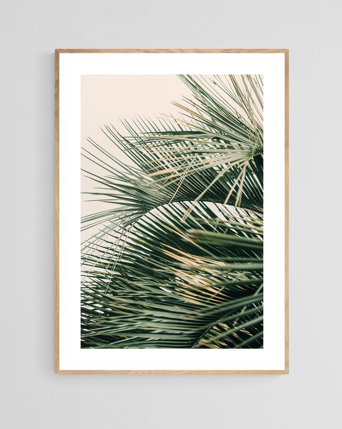 Palm Tree Print, Tropical Beach Decor