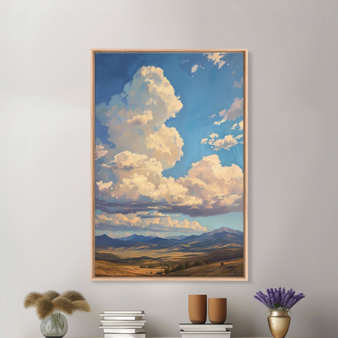 Wild West Landscape, Wyoming-Inspired Art Print