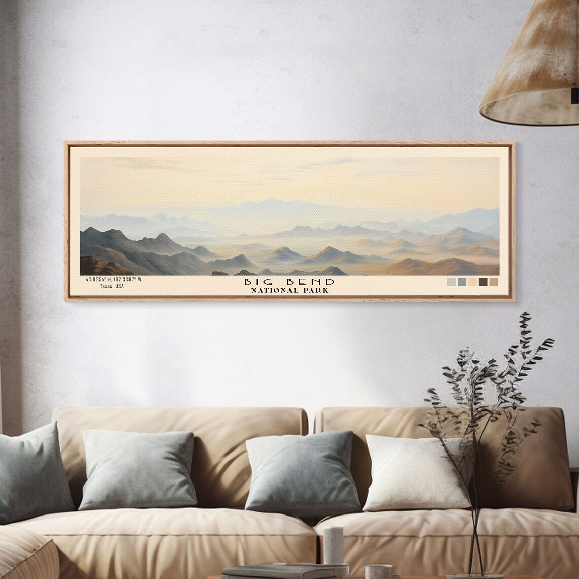 Big Bend National Park, Texas Minimalist Travel Poster - Image 4
