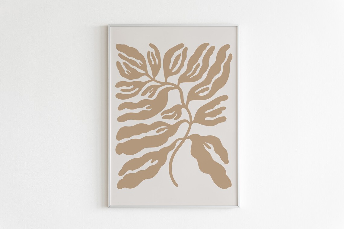 Plants Print Matisse Print Minimalist Art Wall Art Wall Art Instant Art Collection Art