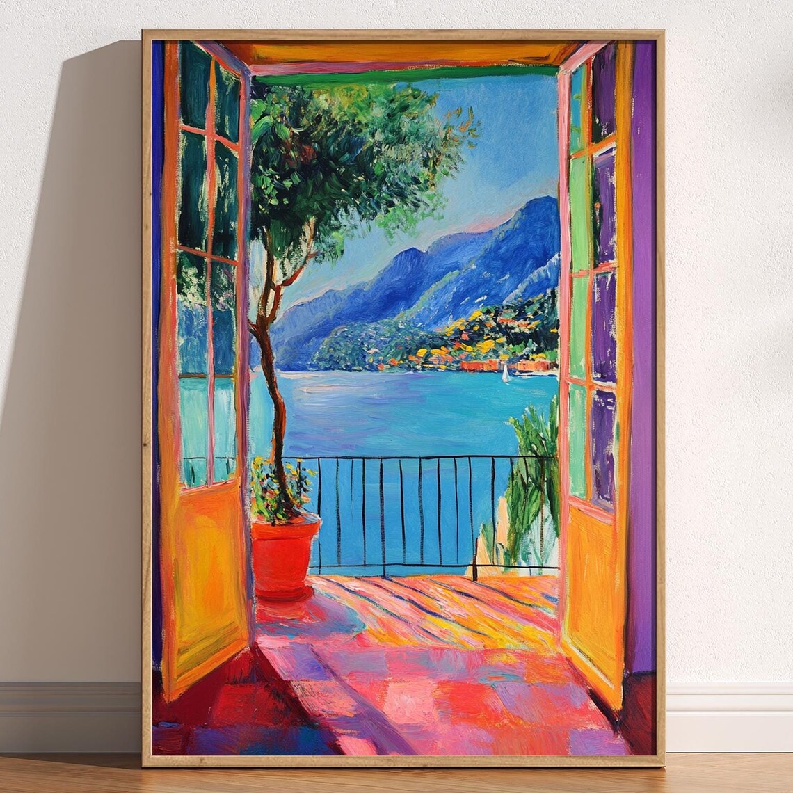 Open Window by Matisse-Inspired Art Print