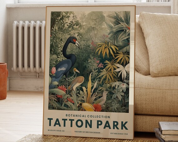 Tropical Bird Print Vintage Nature Poster Botanical Collection Wildlife Gallery Wall Art Animal Gift For Her Bedroom