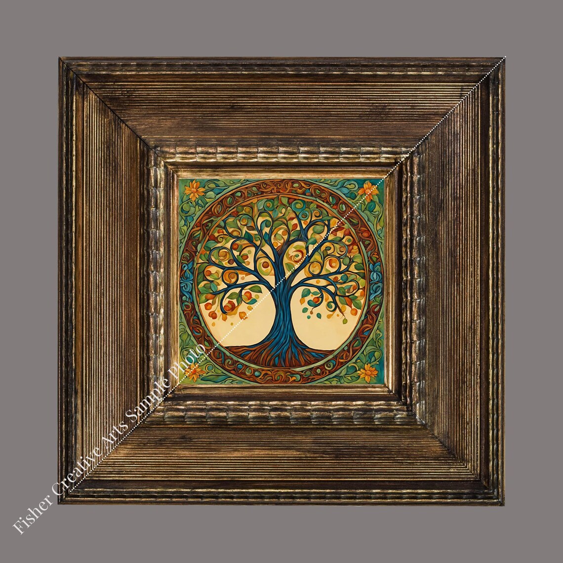 William Morris Tree Of Life, Art Nouveau Art Print - Image 2