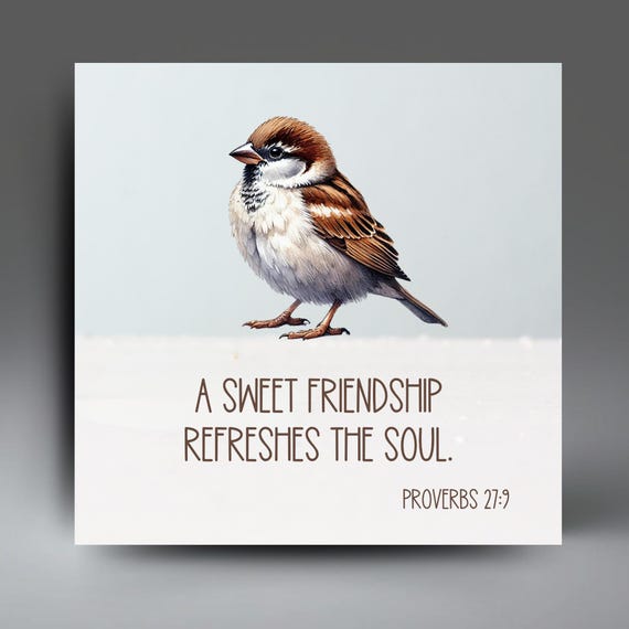 Friendship Gift Ceramic Tile Gift For Christian Proverbs Religious Home Decor Gift Bible Study Or Coworker Gift Trivet Option