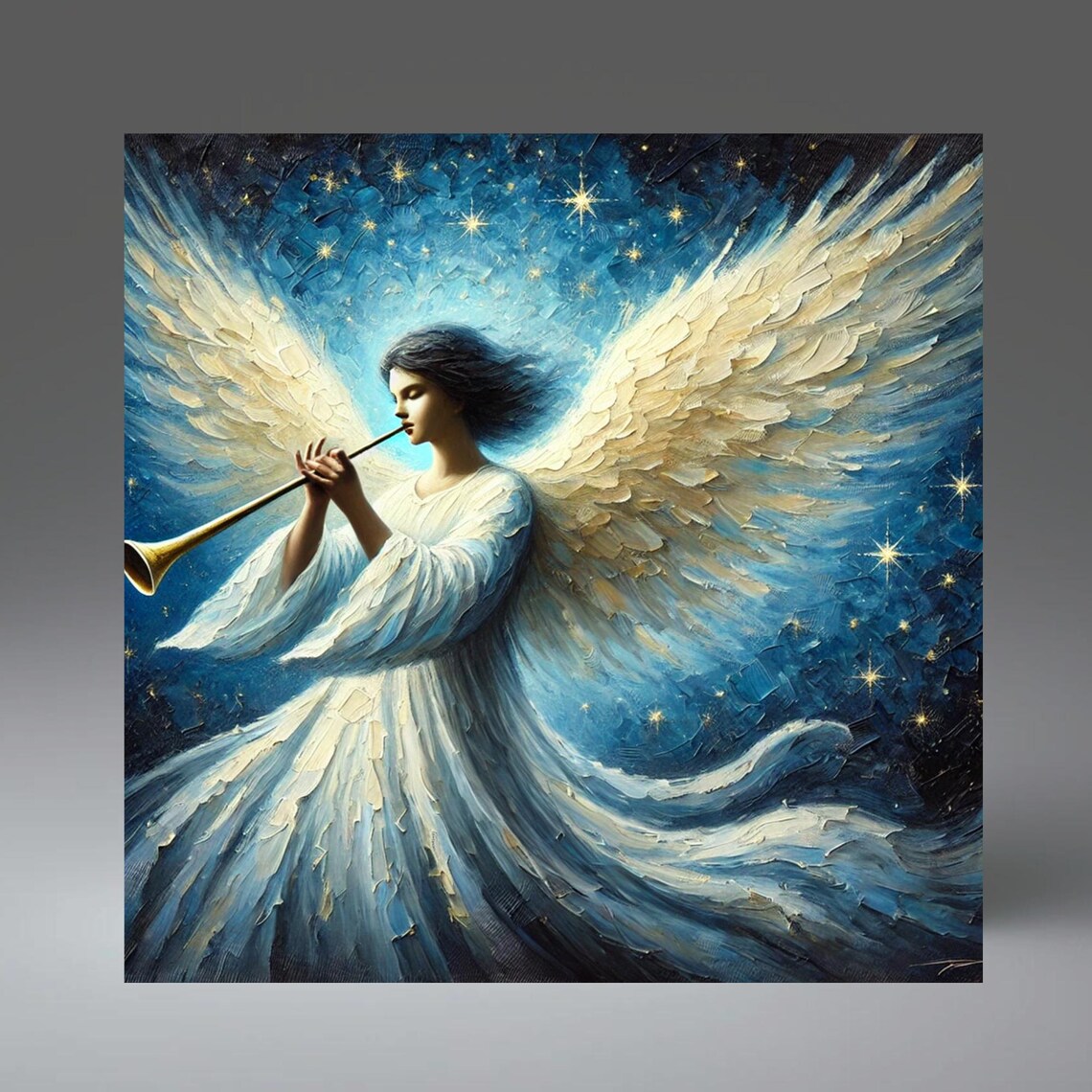 Christian Angel, Birth of Jesus Art Print