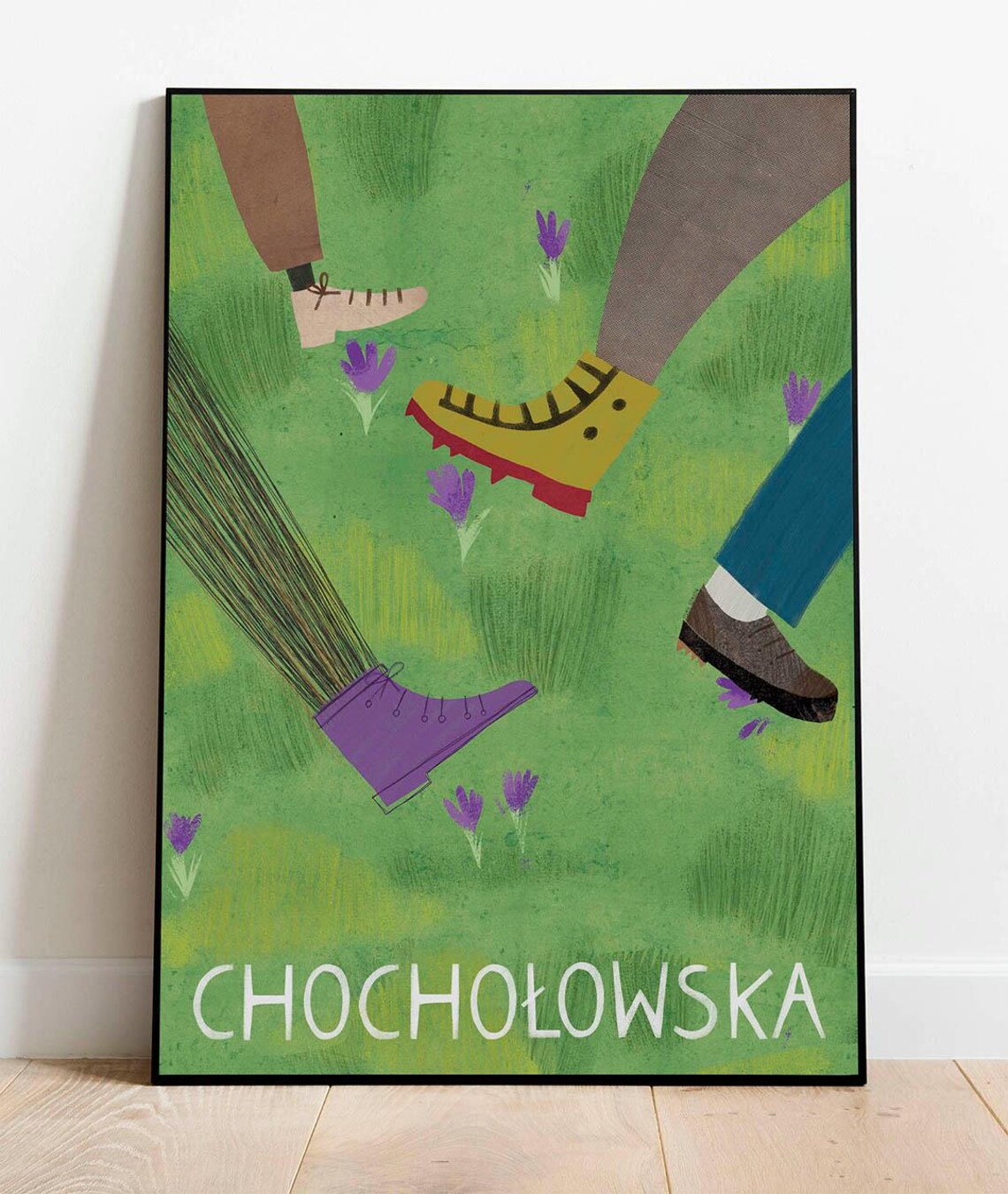Poland Travel Poster Wall Decoration Tatra Mountains Zakopane Polska Poland Print Poster Travel Poster Dolina Chochoowska Gry - Image 2